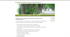 Desktop Screenshot of gehoelzsachverstaendige.de